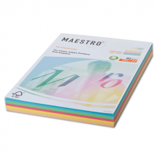 Бумага "Maestro Color Pastell Mixed Packs" А4, 80г/м2, 250л. (5 цветов)